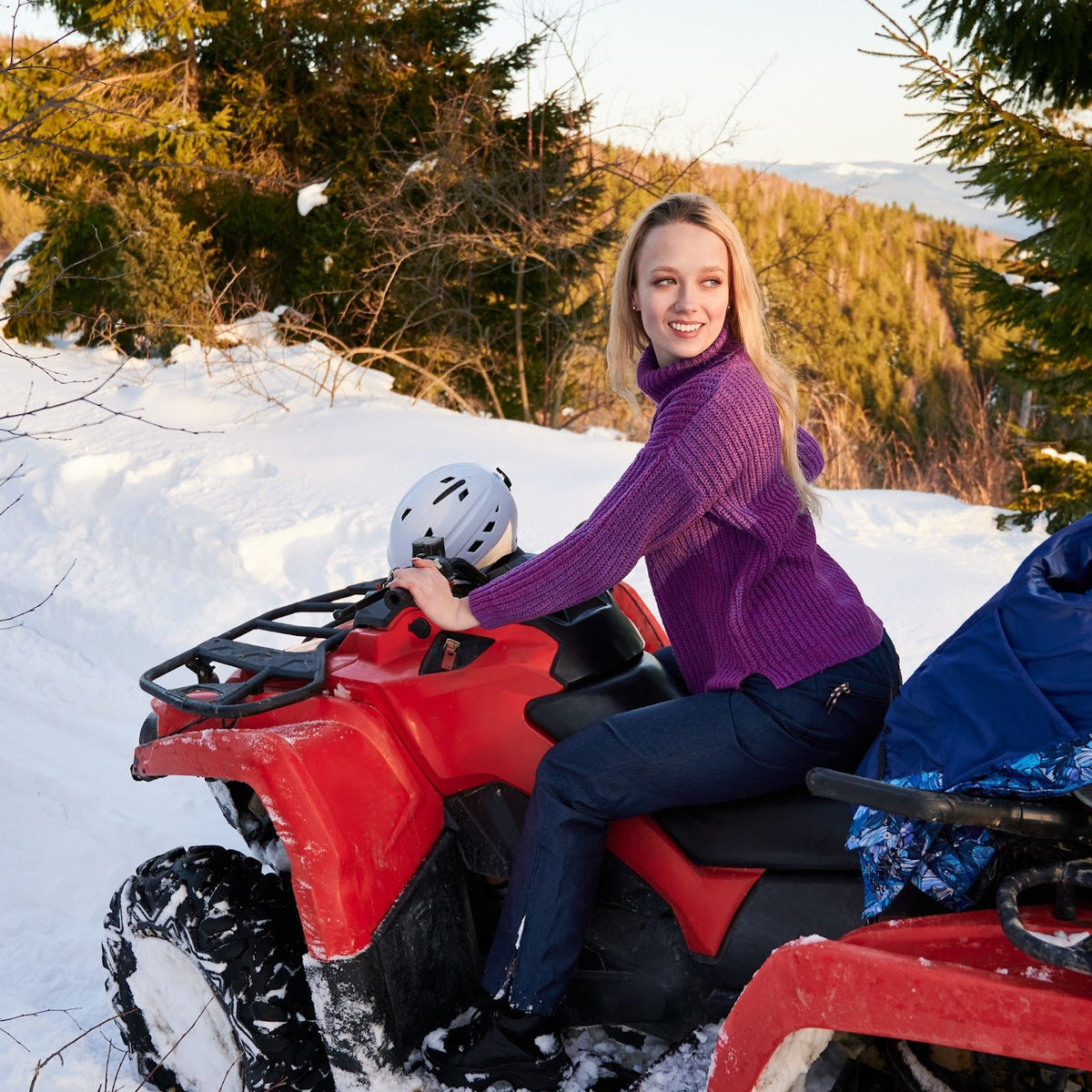 Can You Ride an ATV in Snow? What It Takes to Ride All Winter