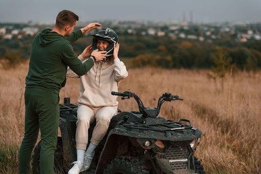 Riding an atv, how to drive an atv