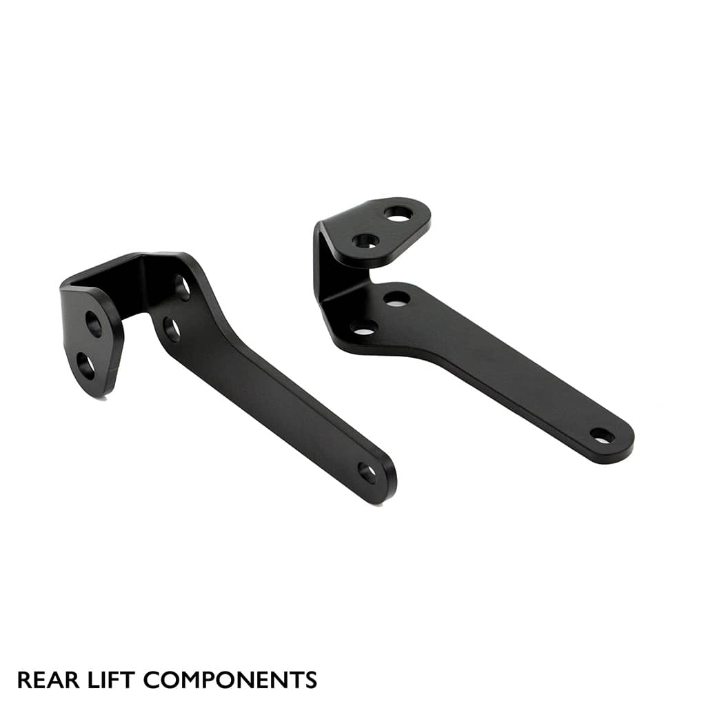 Rear components of PERFEX 1.5" lift kit for Suzuki KingQuad 450/700.