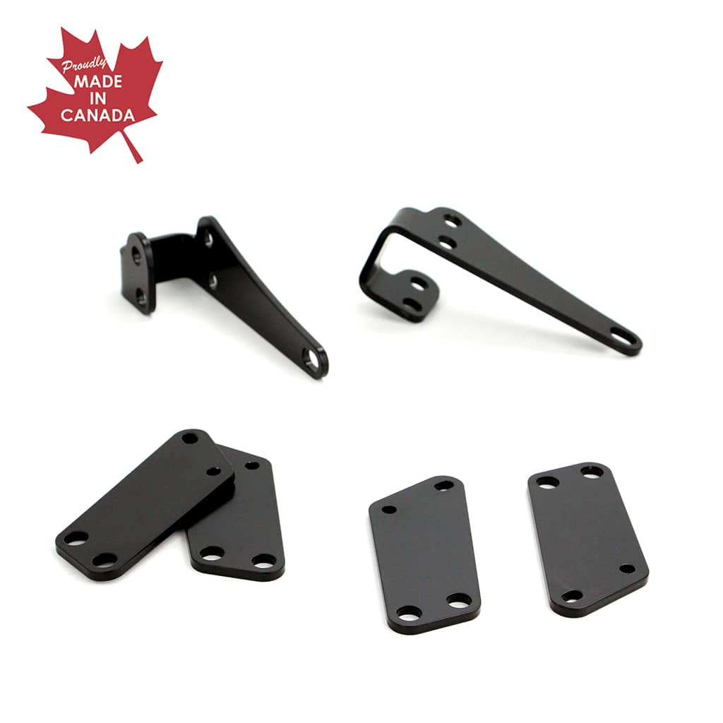 Canadian-made PERFEX 1.5" lift kit brackets for Suzuki Vinson 500.