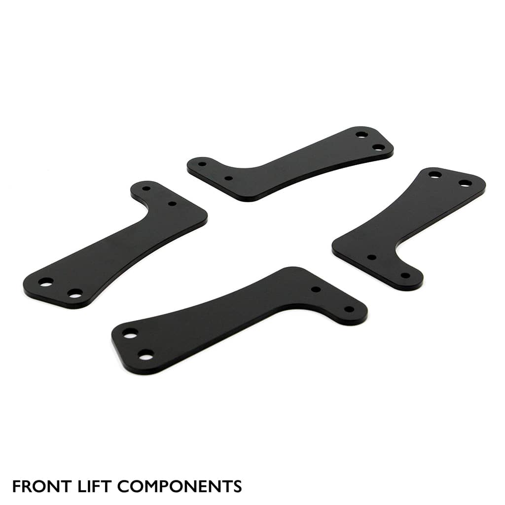 Front components of PERFEX 2" lift kit for Suzuki KingQuad 500/750.