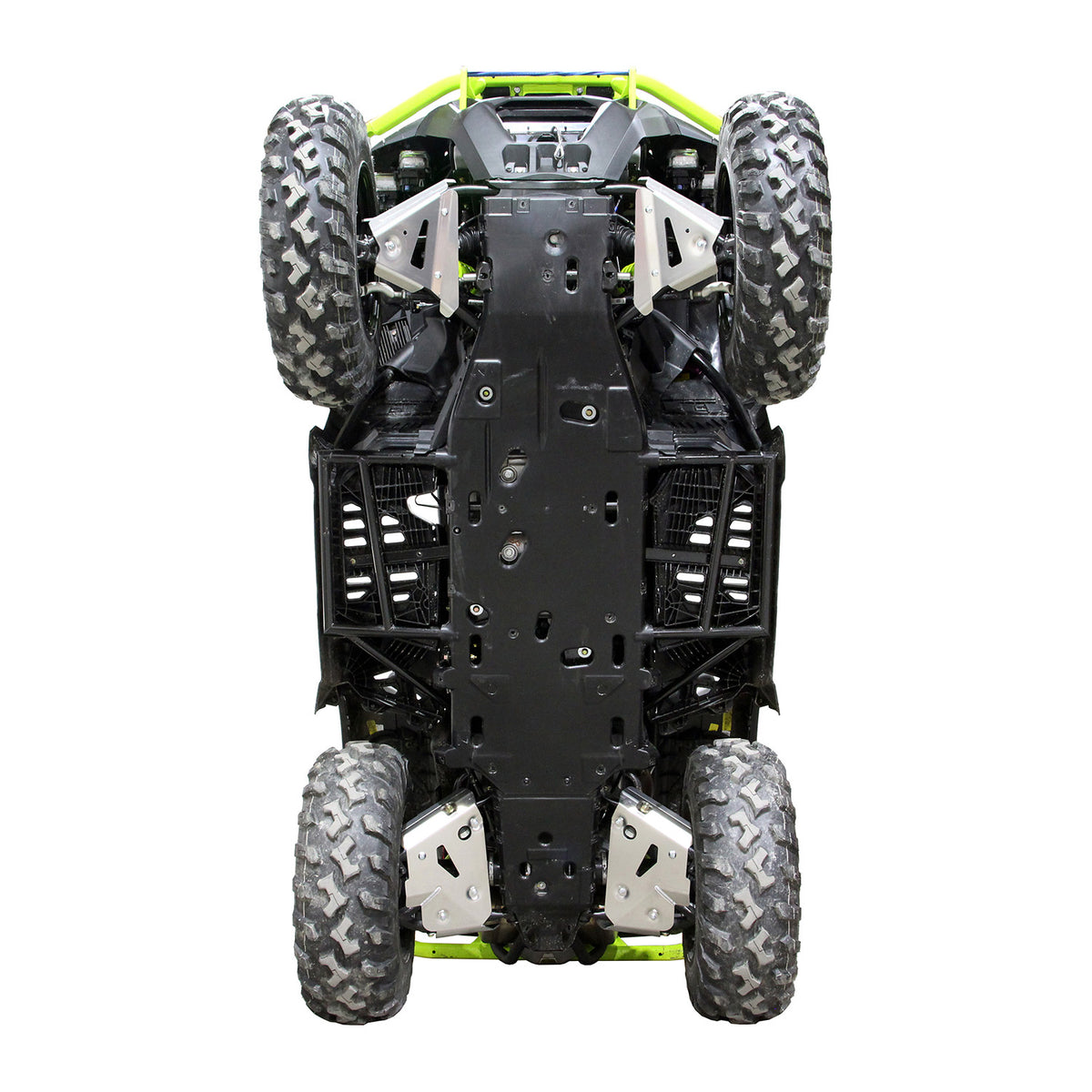 2025+ Can-Am Outlander G3 MAX 850/1000R with PERFEX™ 3/16" Aluminum A-Arm & CV Boot Guard Kit. Heavy-duty ATV suspension and CV boot protection for off-road riding.