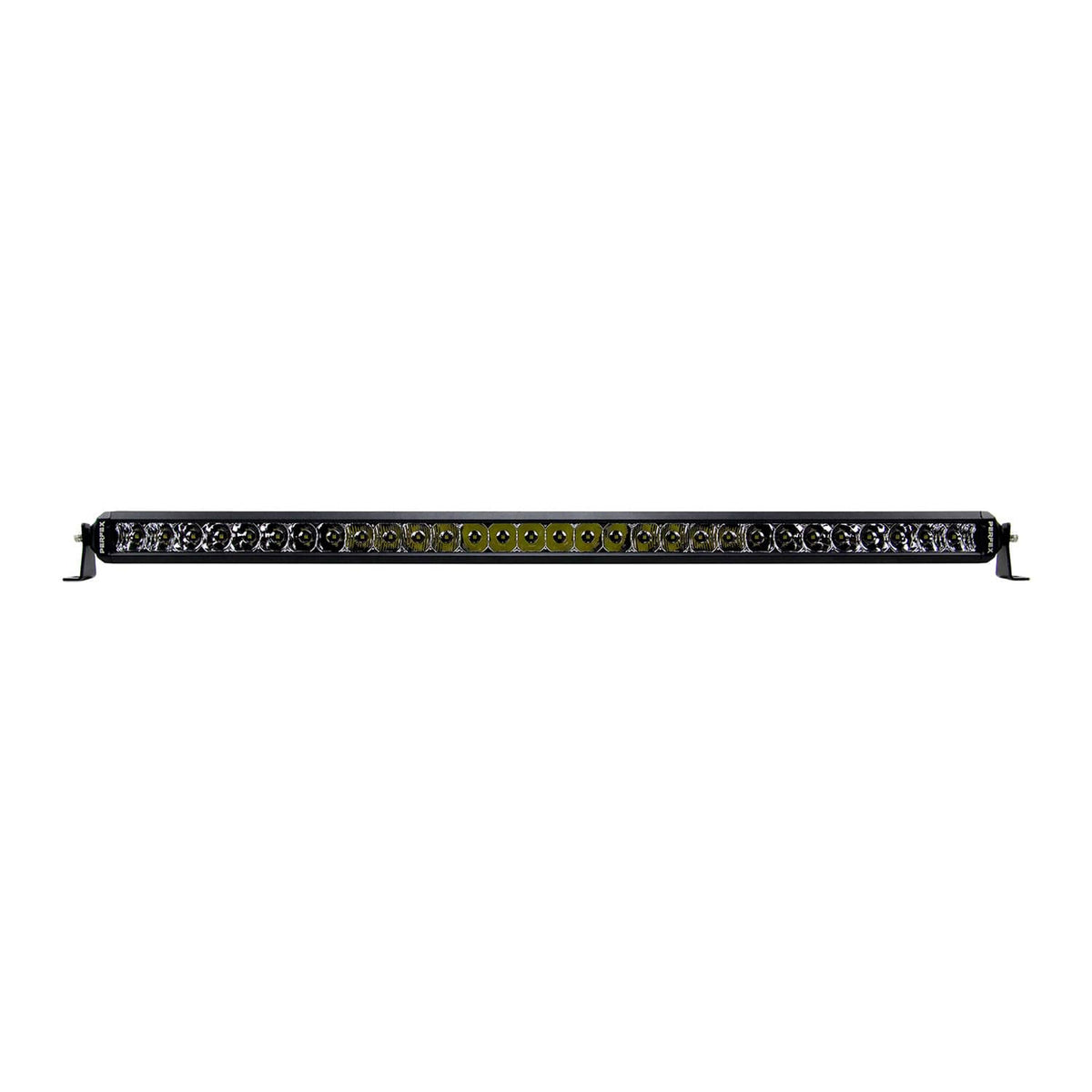PERFEX 30-inch single row LED light bar, designed for ATV, UTV, side-by-side, off-road, and 4x4 vehicles. Delivers expansive, powerful illumination for improved visibility and performance.