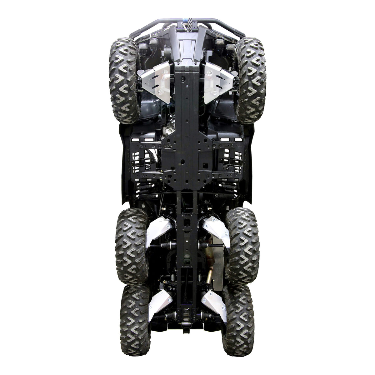 PERFEX aluminum footwell skid plates for Can-Am Outlander MAX 6x6 450 G2L ATV underbody protection