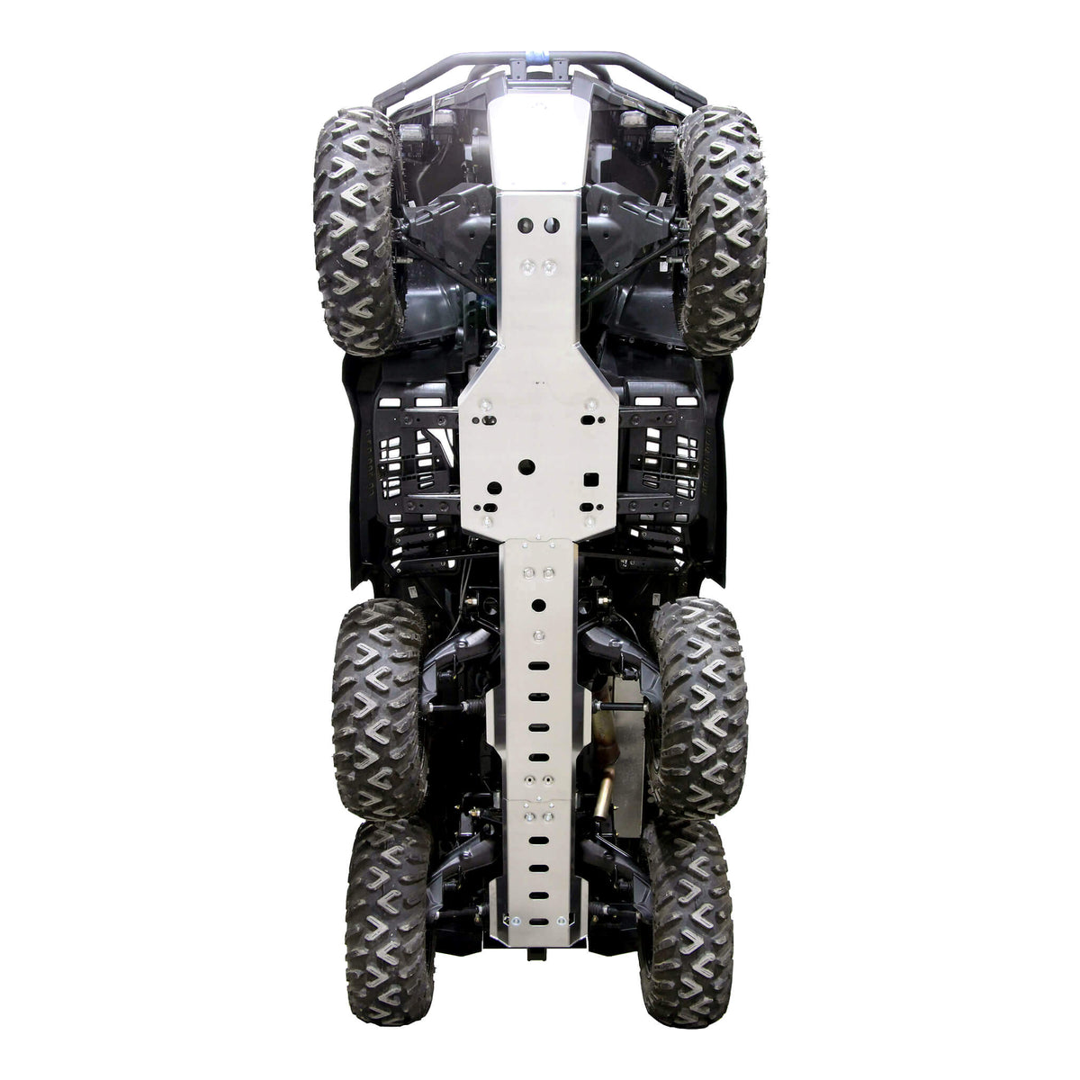 PERFEX aluminum frame skid plates for Can-Am Outlander MAX 6x6 450 G2L ATV chassis protection