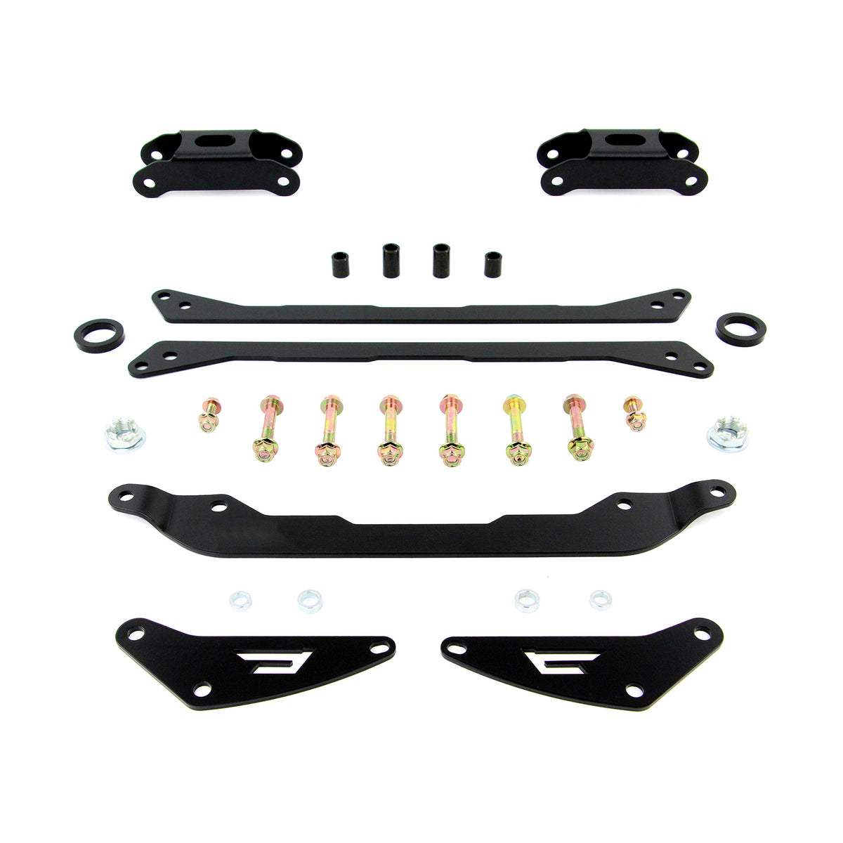 PERFEX 2" lift kit for Can-Am Renegade 570, 650, 850 and 1000R (2017-2018) with brackets and mounting hardware.