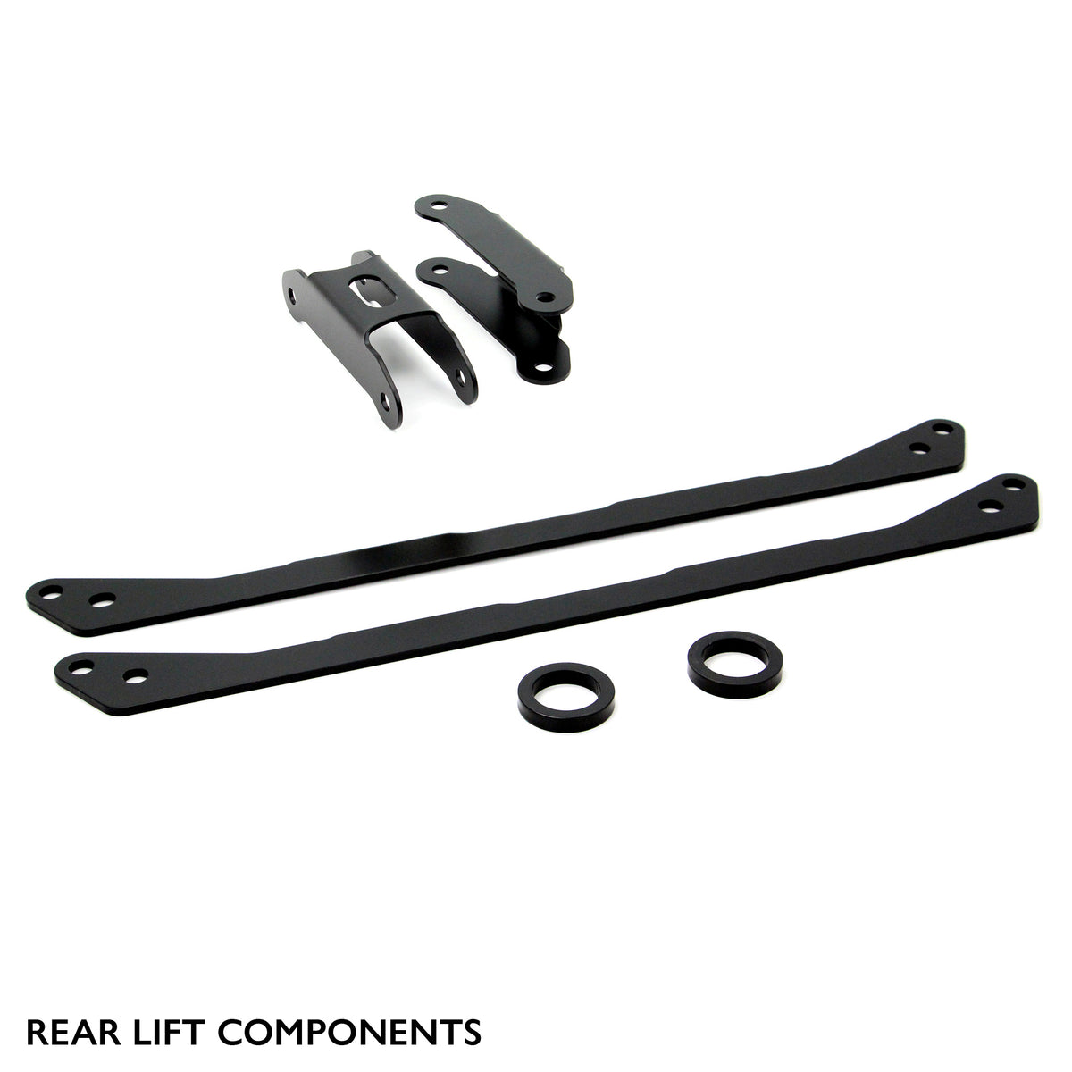 Rear components of the PERFEX 2" lift kit for Can-Am Renegade 570, 650, 850 and 1000R (2019-2026).