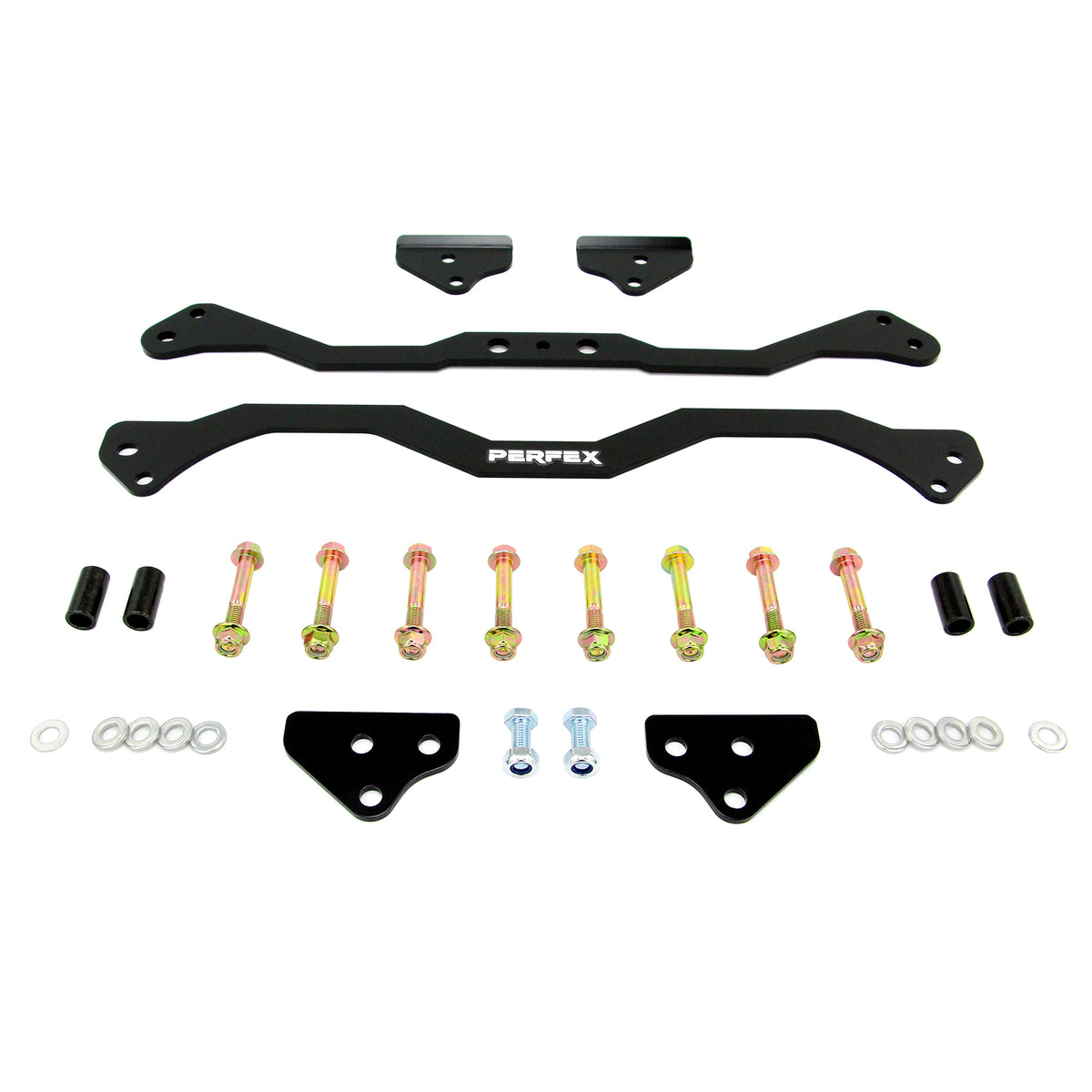 PERFEX 2" lift kit for CFMOTO ZForce 500 and 800 Trail with hardware.