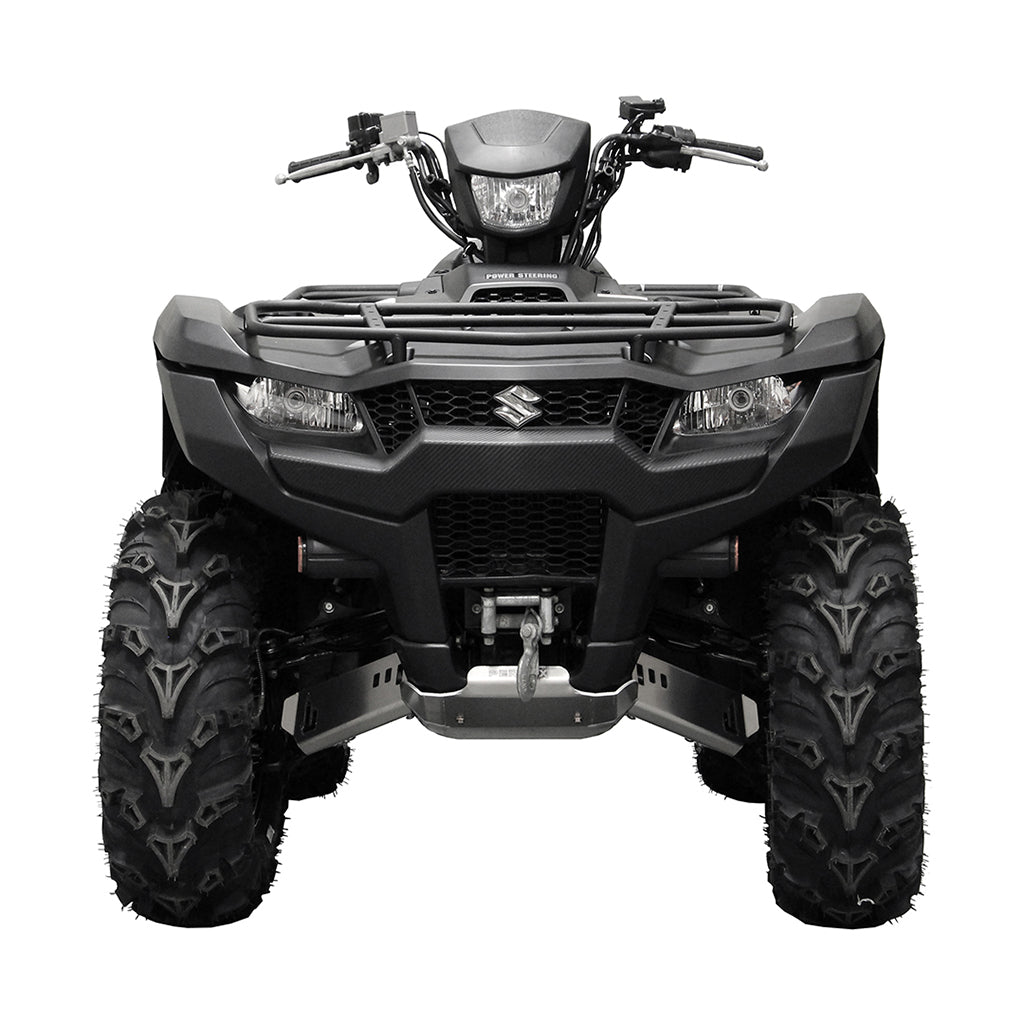 2010-2023 Suzuki King Quad 500/750 Aluminum Central Plates (2Pcs) - PERFEX Industries - Protection - PERFEX Industries