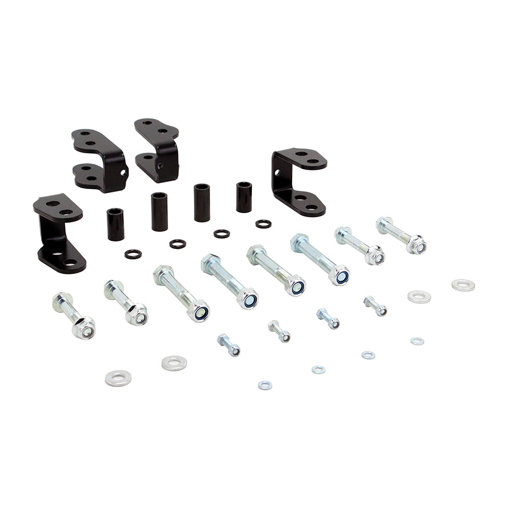 Angled view of PERFEX 1.5" lift kit for Honda Pioneer 700 & 700-4.