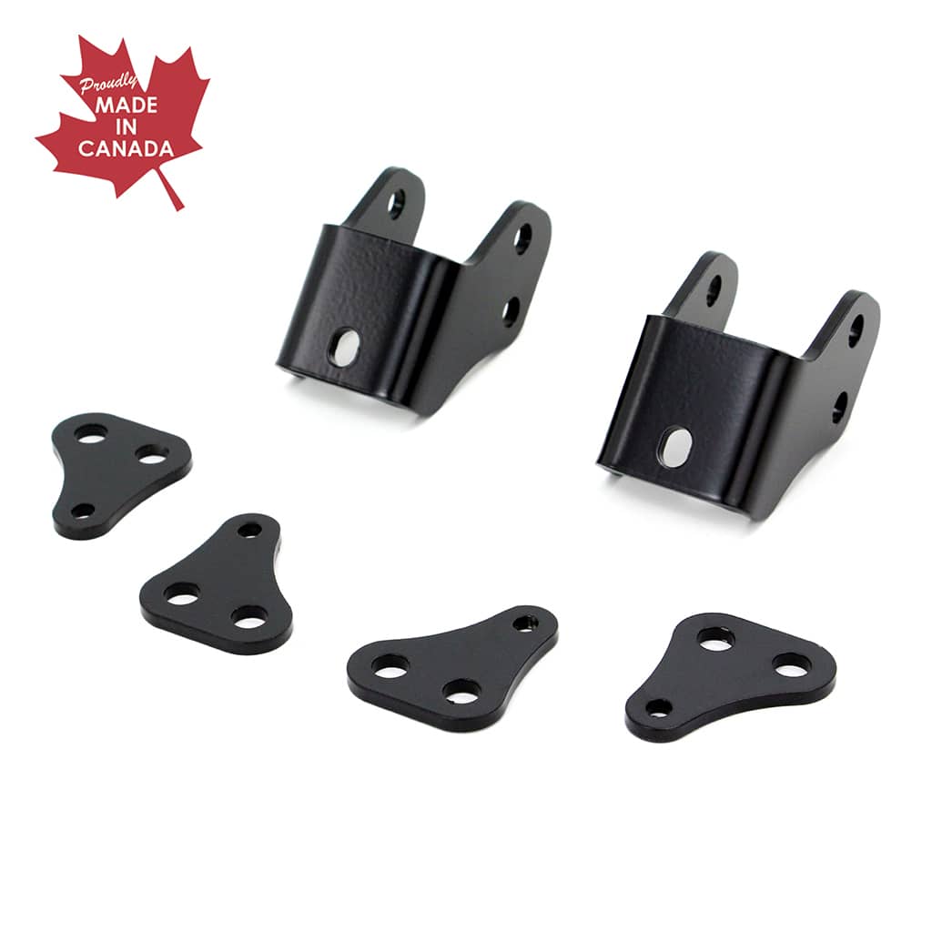 Canadian-made PERFEX 2" lift kit brackets for Can-Am Commander 800R/1000 & MAX.