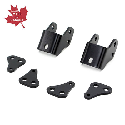 Canadian-made PERFEX 2" lift kit brackets for Can-Am Commander 800R/1000 & MAX.