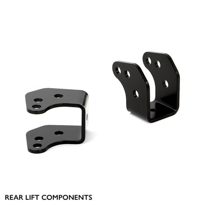 Rear components of PERFEX 2" lift kit for CFMOTO UForce 500 and 800.