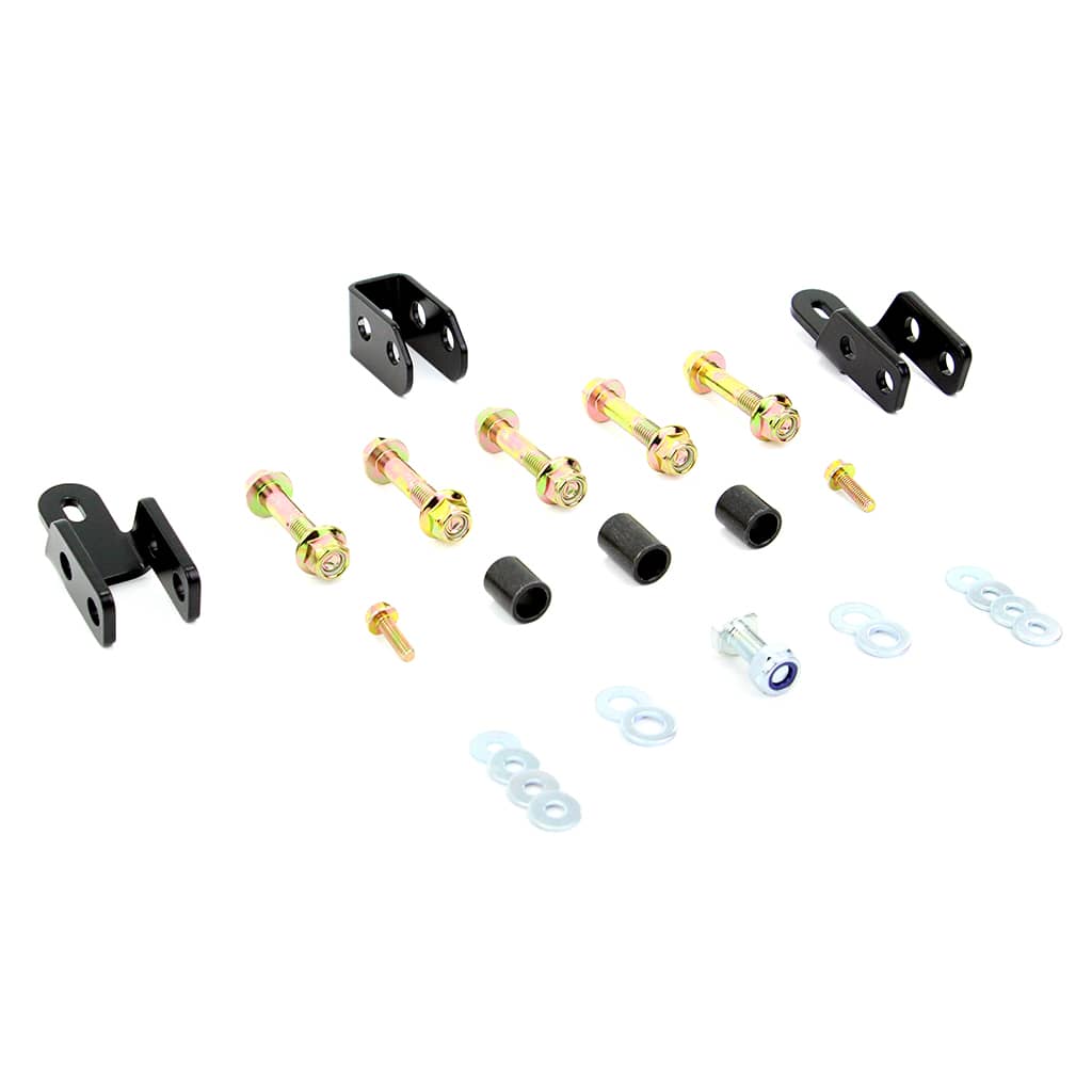 Angled view of PERFEX 2" lift kit for Honda TRX 300 FourTrax 4x4.