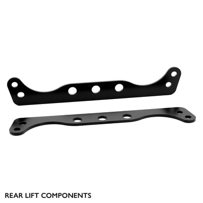 Rear components of PERFEX 2" lift kit for Honda TRX 420 Rancher AT IRS.