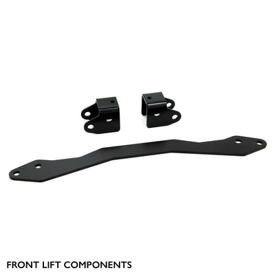 Front components of PERFEX 2" lift kit for Kawasaki Brute Force 750.