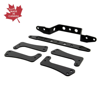 Canadian-made PERFEX 2" lift kit brackets for Suzuki KingQuad 500/750.