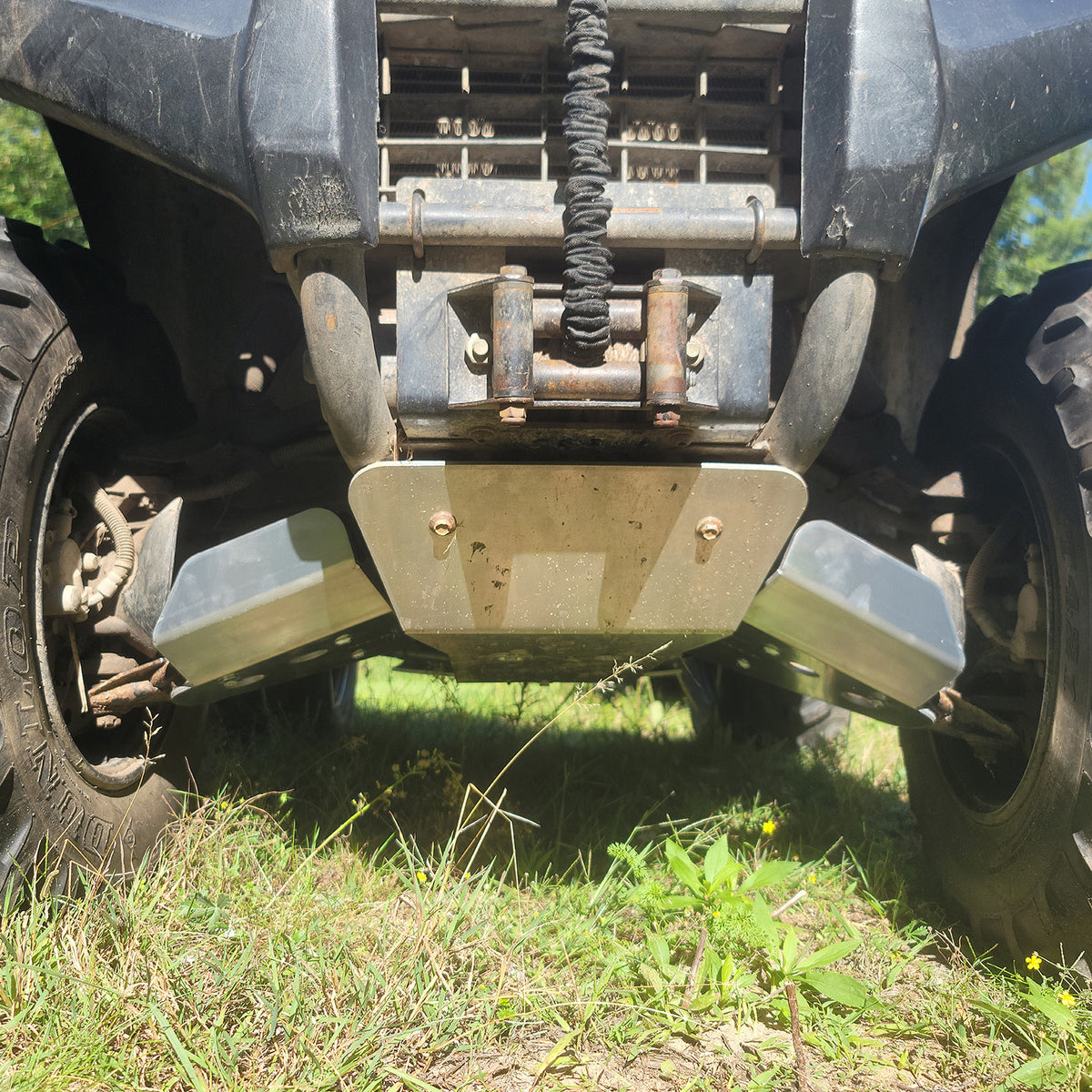 Kit de protection châssis — Yamaha Kodiak 450i (2005–2014)