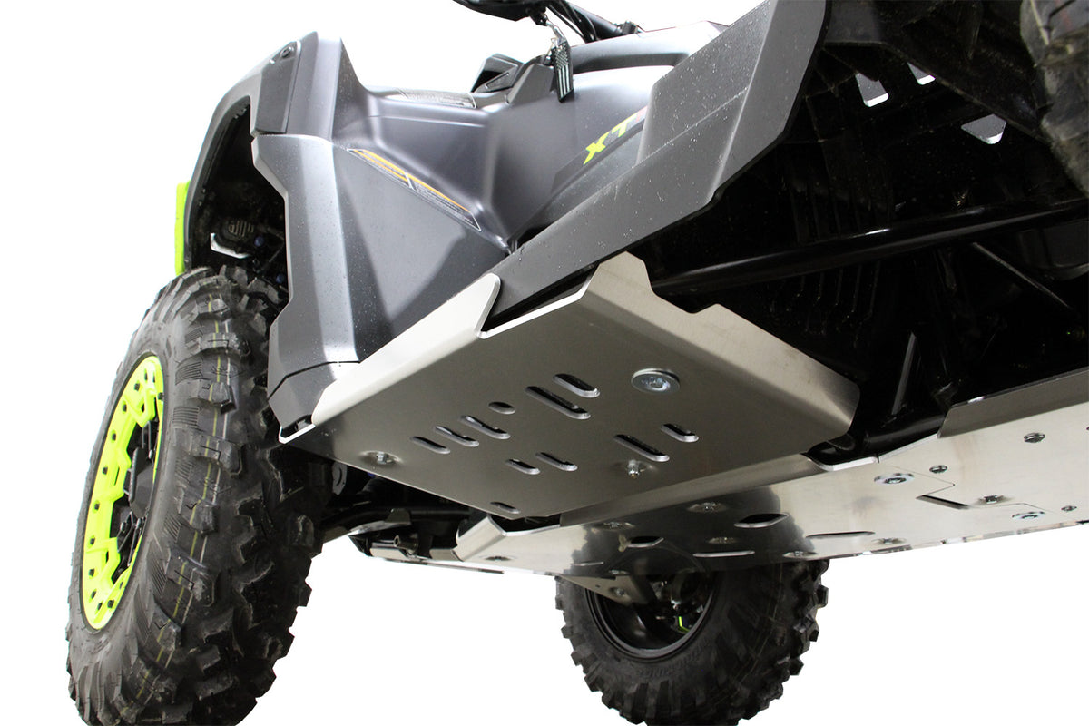 2025+ Can-Am Outlander G3 MAX 1000 XT-P with PERFEX™ 3/16" Aluminum Footwell Skid Plate. Heavy-duty ATV protection for rugged off-road terrain.