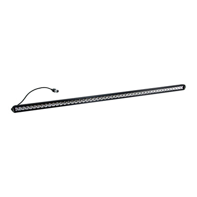 PERFEX 50-inch single row LED light bar, perfect for ATV, UTV, side-by-side, off-road, and 4x4 vehicles. Provides powerful and wide illumination for enhanced visibility and driving safety.