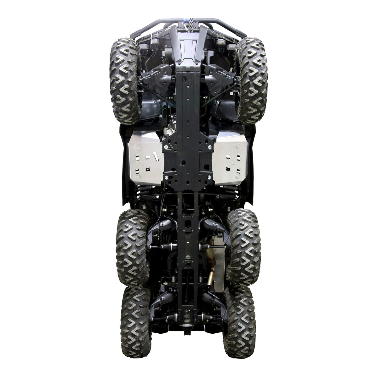 PERFEX aluminum footwell skid plates for Can-Am Outlander MAX 6x6 450 G2L ATV underbody protection