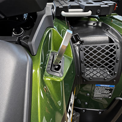 Kawasaki Brute Force 650/750 with PERFEX custom aluminum shifter knob installed.