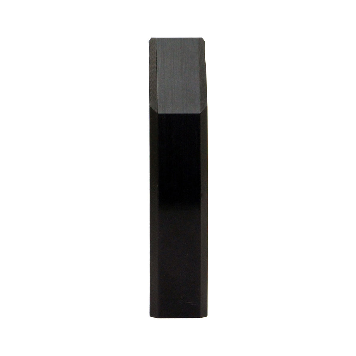 Side view of PERFEX black ATV gear shift knob for Yamaha Grizzly and Kodiak.