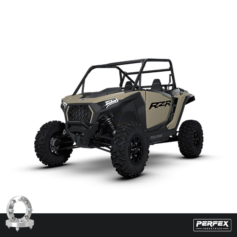 PERFEX Aluminum Wheel Spacers for Polaris RZR XP 1000 UTV Models.