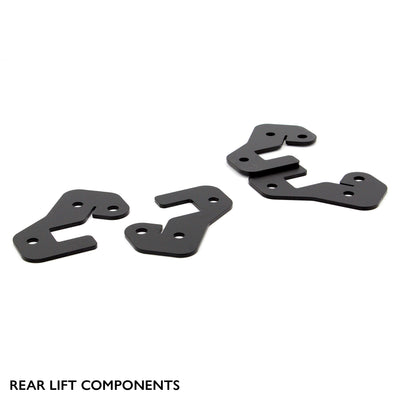 Rear components of PERFEX 1.5" lift kit for Honda Pioneer 500/520.