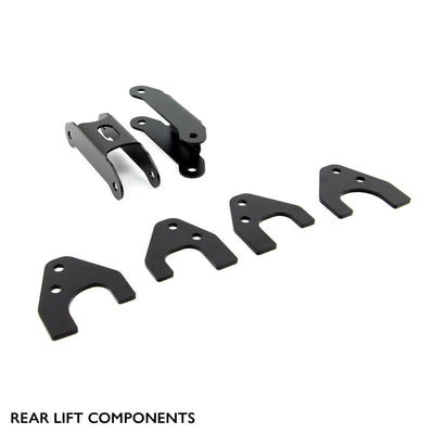 Rear components of PERFEX 2" lift kit for Can-Am Outlander 500-1000R.
