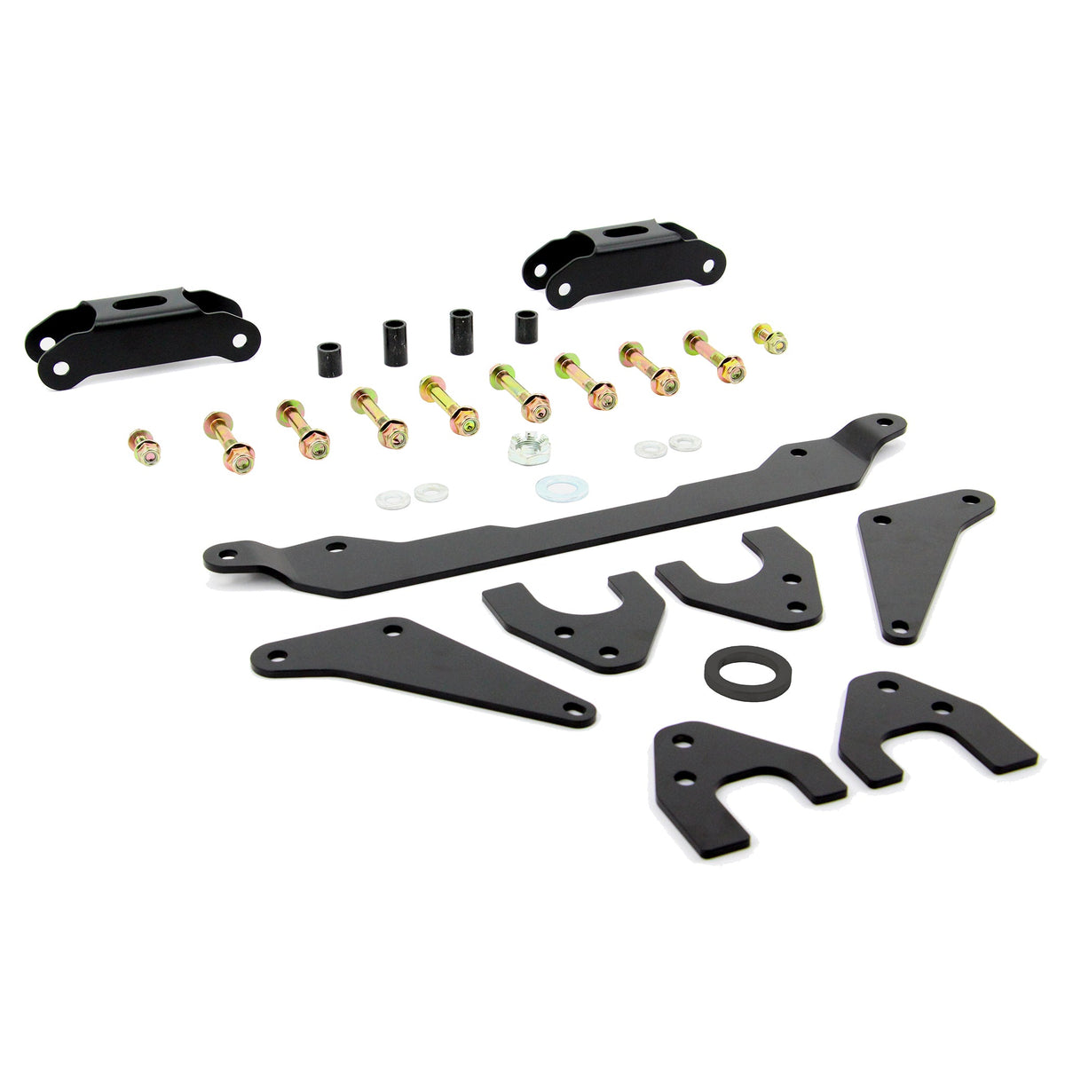 Angled view of PERFEX 2" lift kit for Can-Am Renegade 500-1000R.