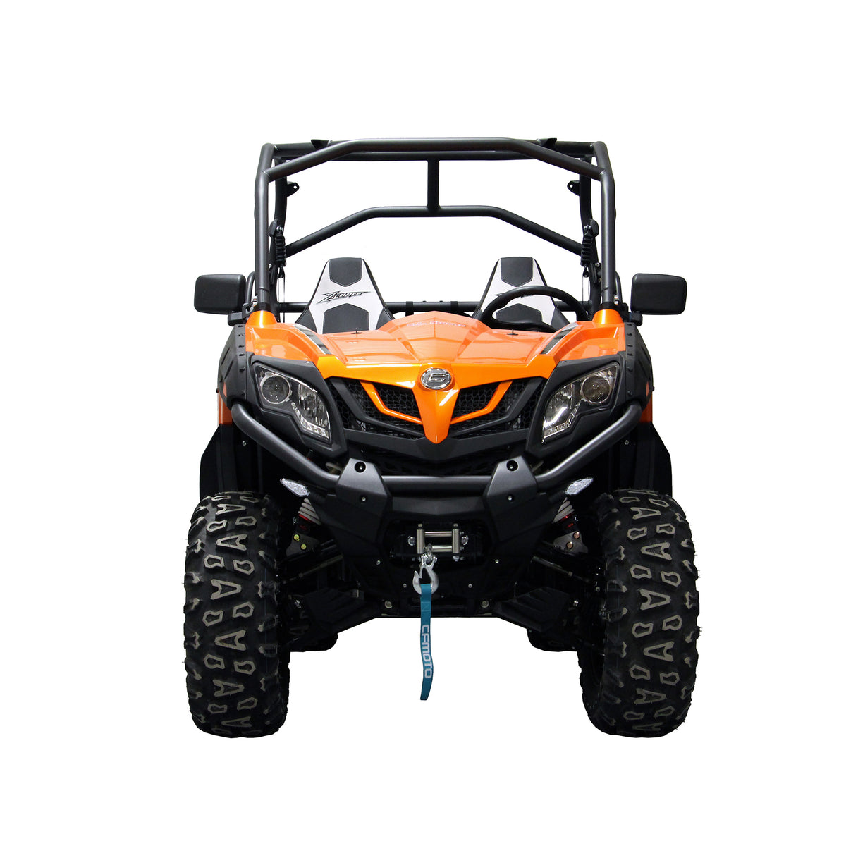 CFMOTO ZForce 500 Trail with PERFEX 2" lift kit installed.