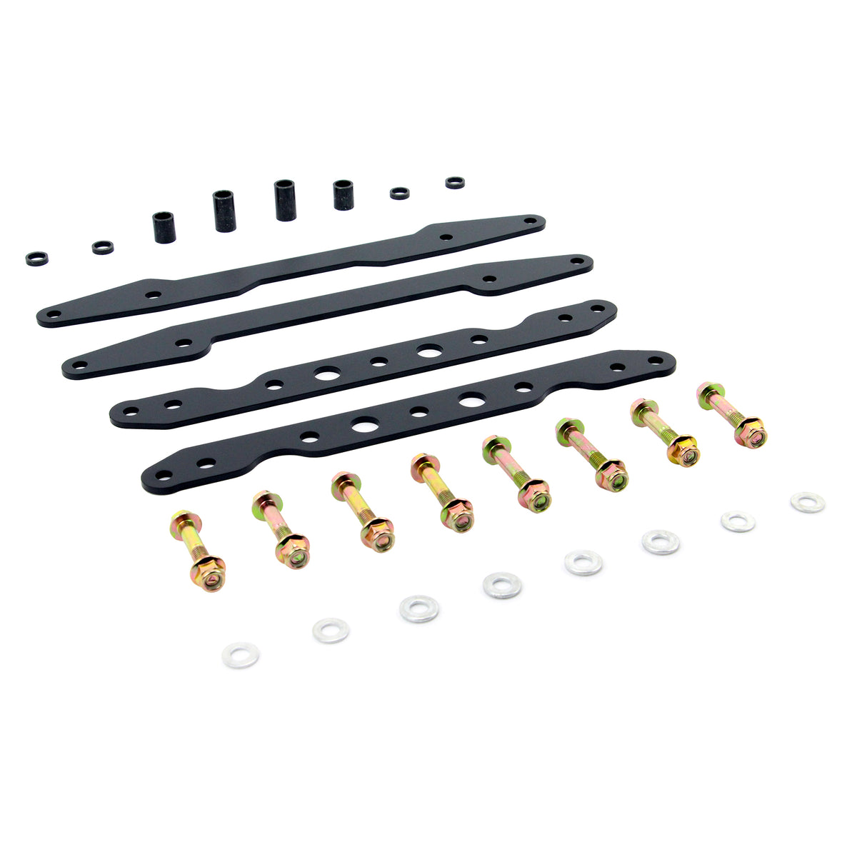 Angled view of PERFEX 2" lift kit for Honda 500/520 Rubicon & 420 Rancher IRS.