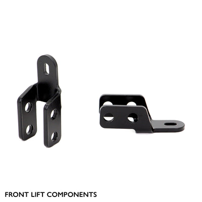 Front components of PERFEX 2" lift kit for Honda TRX 650/680 Rincon.