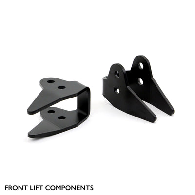 Front components of PERFEX 2" lift kit for Polaris Sportsman 850/1000 High Lifter.