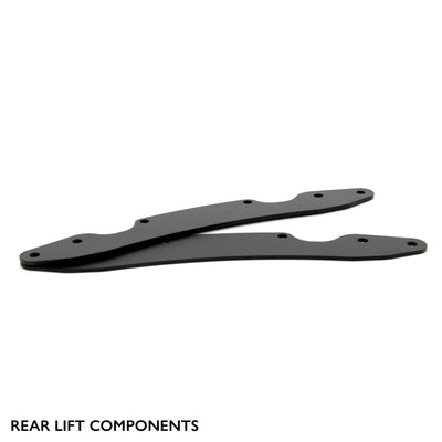 Rear components of PERFEX 2" lift kit for Polaris Sportsman 850/1000 High Lifter.