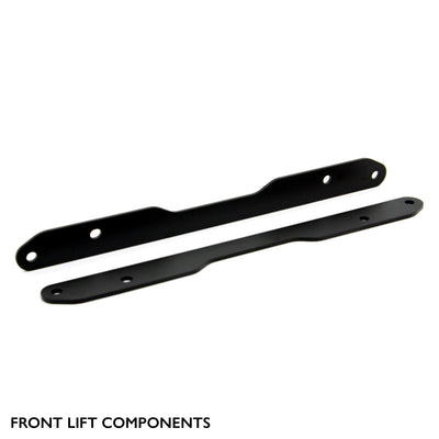 Front components of PERFEX 2" lift kit for Yamaha Grizzly 700.