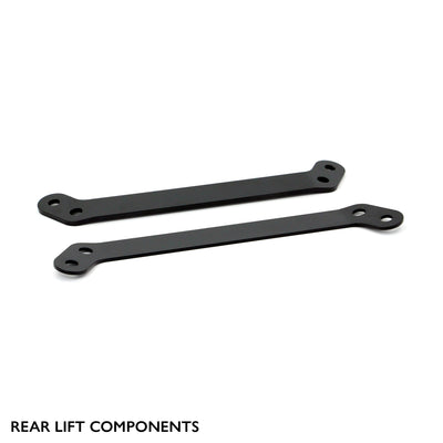 Rear components of PERFEX 2" lift kit for Yamaha Grizzly 700.