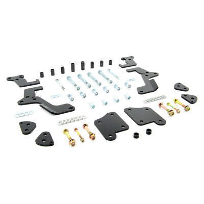 Angled view of PERFEX 2" lift kit for Yamaha Wolverine X2/X4 850.