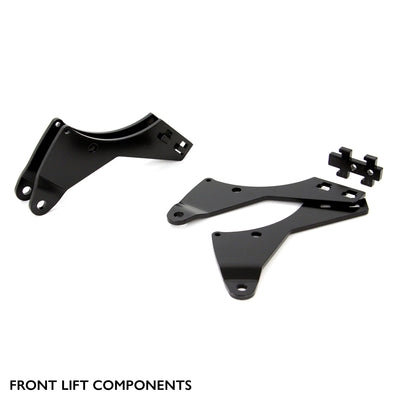 Front components of PERFEX 3" lift kit for Can-Am Maverick 1000 Turbo.