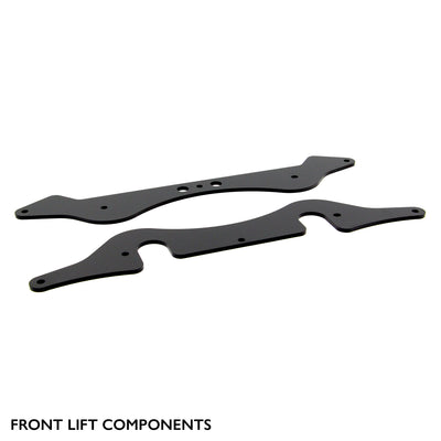 Front components of PERFEX 3" lift kit for Polaris General 1000.