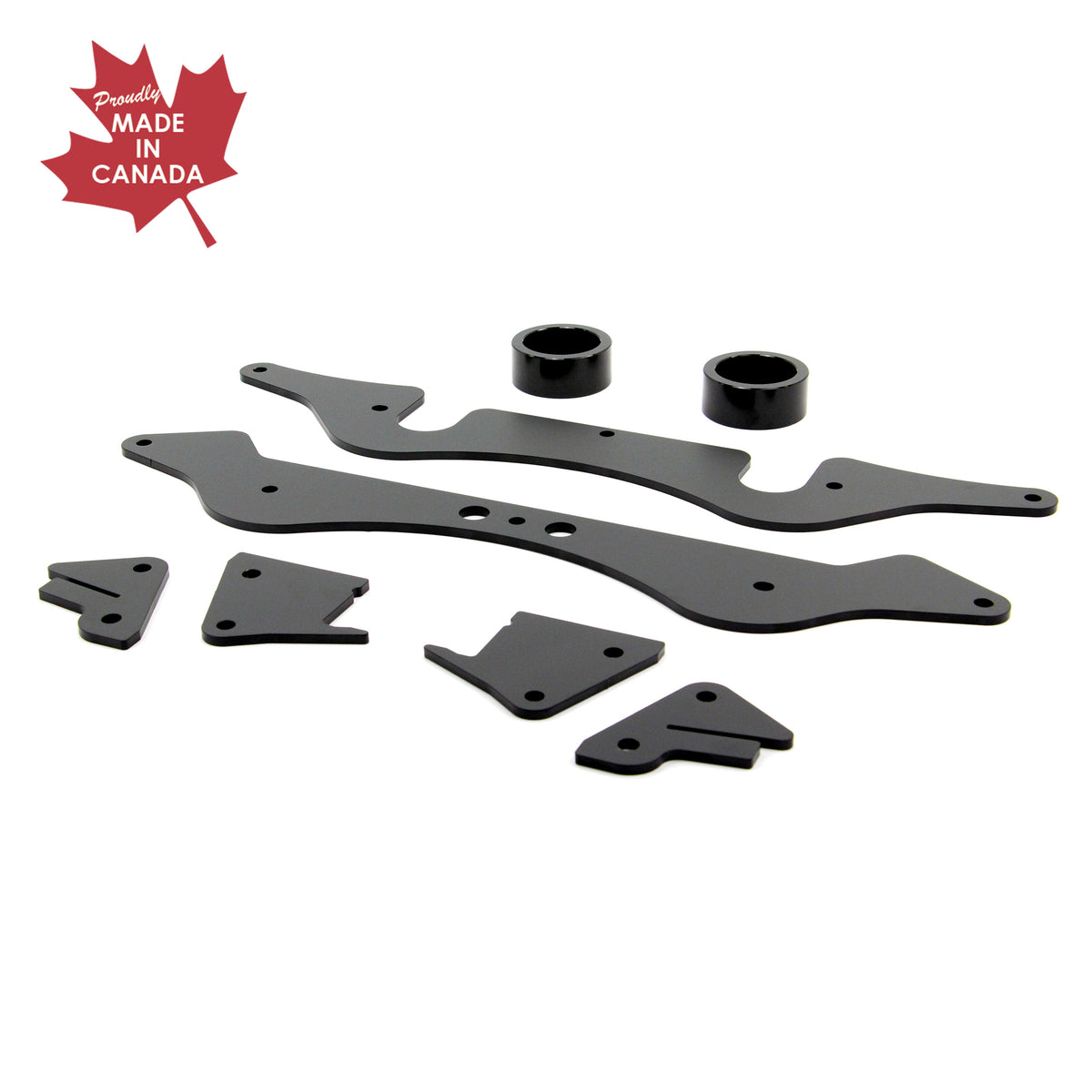 Canadian-made PERFEX 3" lift kit brackets for Polaris General 1000.