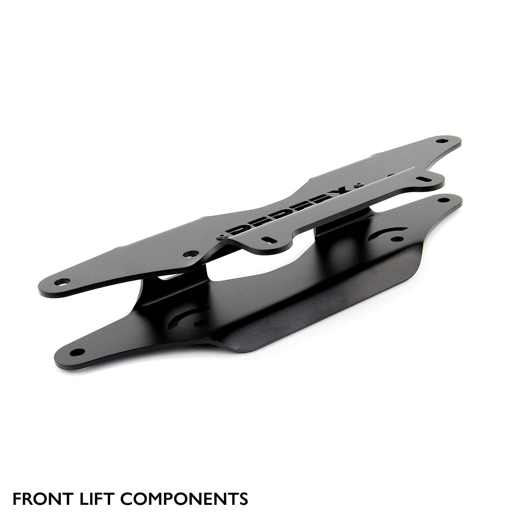 Front component of PERFEX 3" lift kit for Can-Am Maverick X3 Turbo RR.