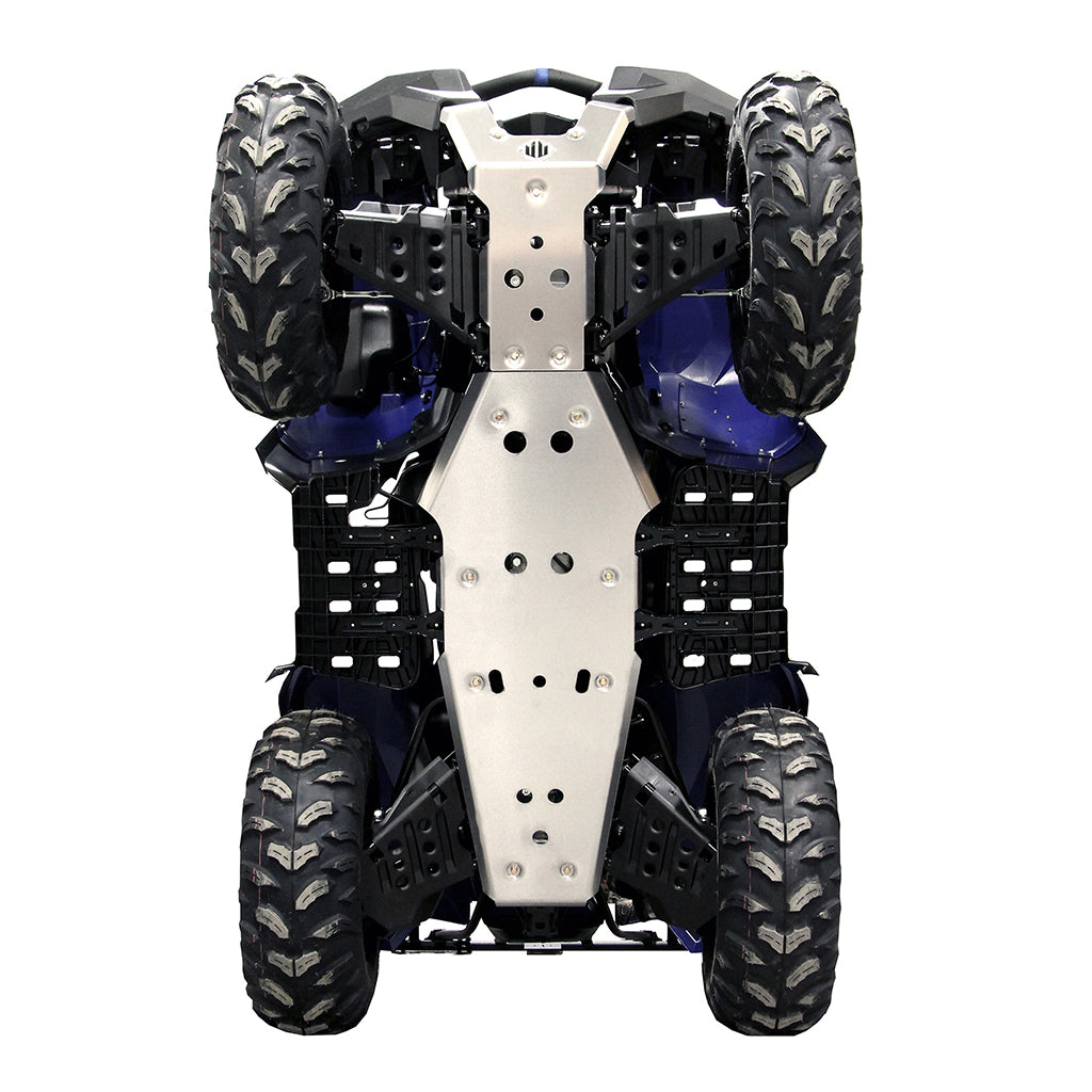 2007-2023 Yamaha Grizzly 550/700 Aluminum Central Plates (2Pcs) - PERFEX Industries - Protection - PERFEX Industries