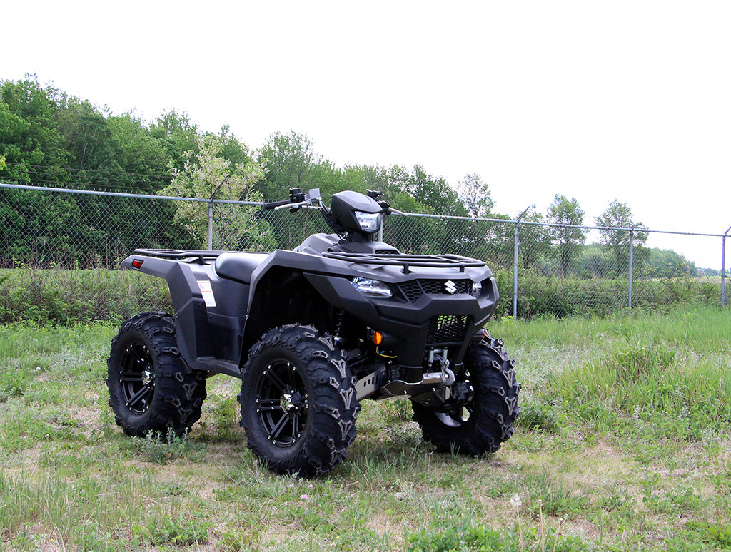 2010-2023 Suzuki King Quad 500/750 Aluminum Central Plates (2Pcs) - PERFEX Industries - Protection - PERFEX Industries