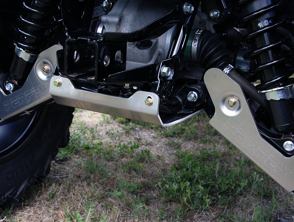 2010-2023 Suzuki King Quad 500/750 Aluminum Central Plates (2Pcs) - PERFEX Industries - Protection - PERFEX Industries